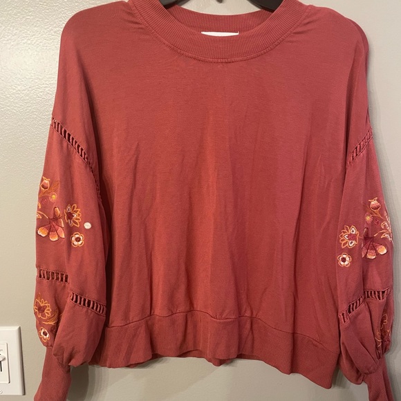 Coco + Jaimeson Long Sleeve Embroidered shirt - Picture 1 of 4